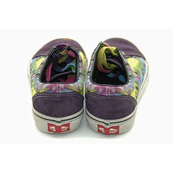 Vans Off The Wall Skate Shoes Mens Size 4.5 Women Size 6 Tie Dye Model 500714 - Picture 3 of 6